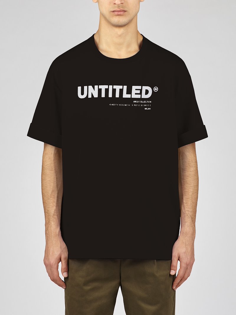 T-Shirt Spalla Bassa "Untitled"