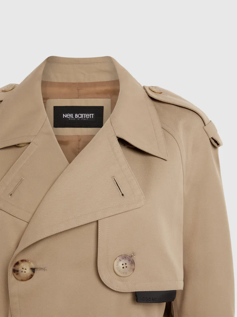 neil barrett trench coat