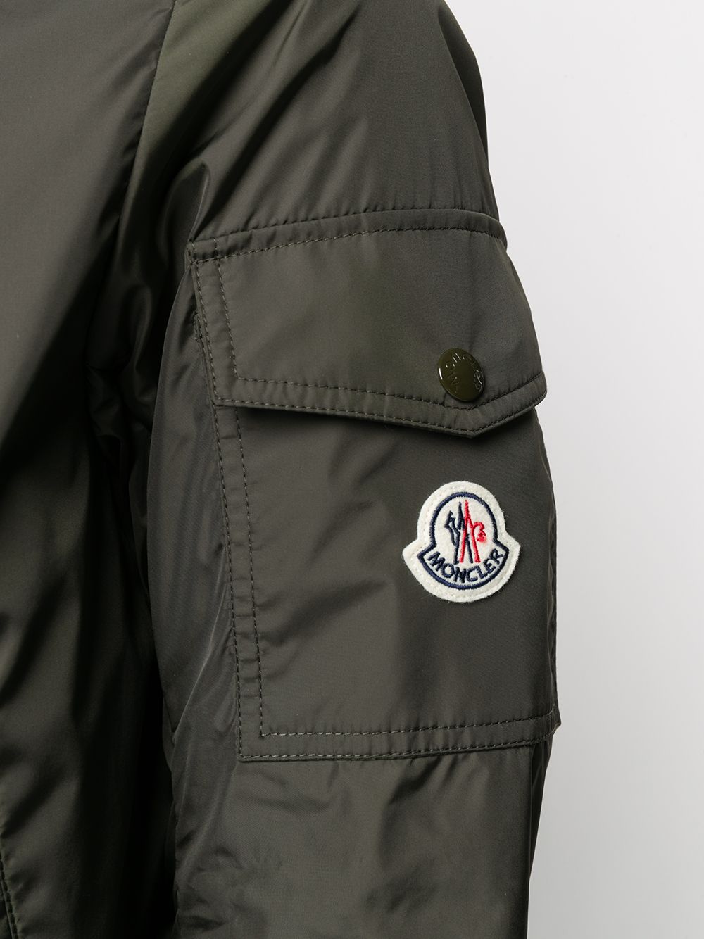 фото Moncler легкая куртка на молнии