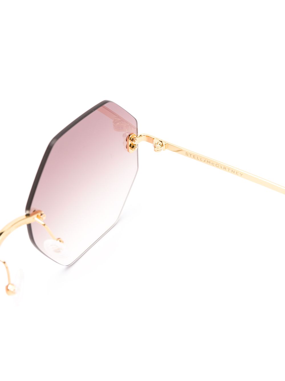 фото Stella mccartney eyewear солнцезащитные очки hexagon