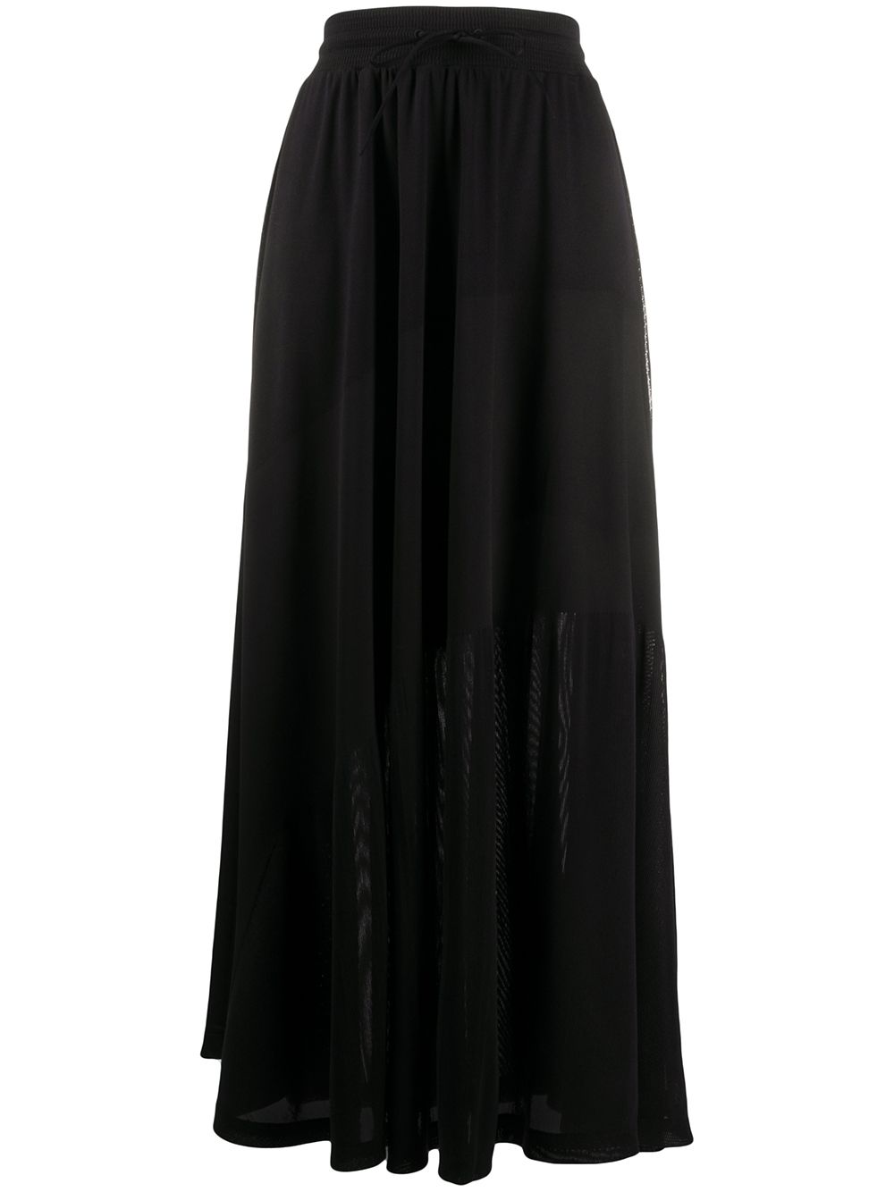 фото Y-3 длинная юбка со складками