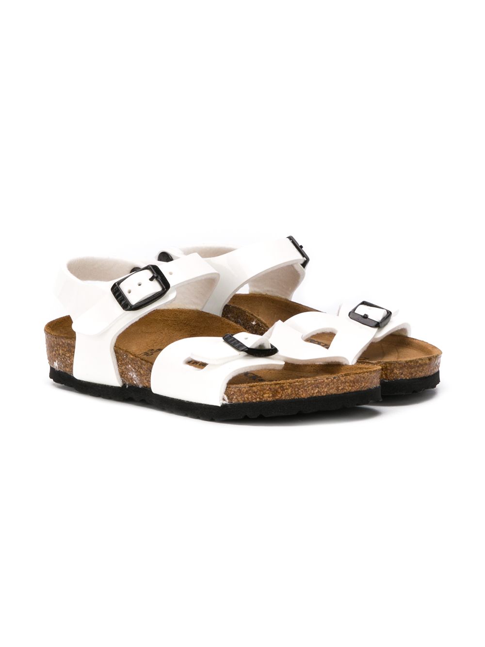 фото Birkenstock kids сандалии с пряжками