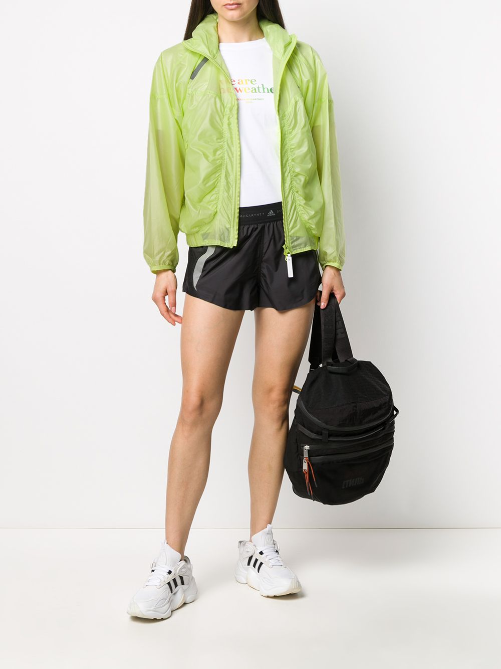 фото Adidas by stella mccartney легкая непромокаемая куртка