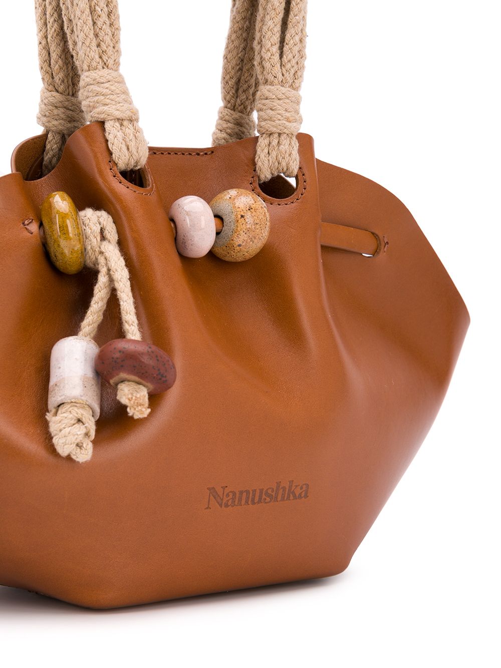 фото Nanushka декорированная сумка-тоут
