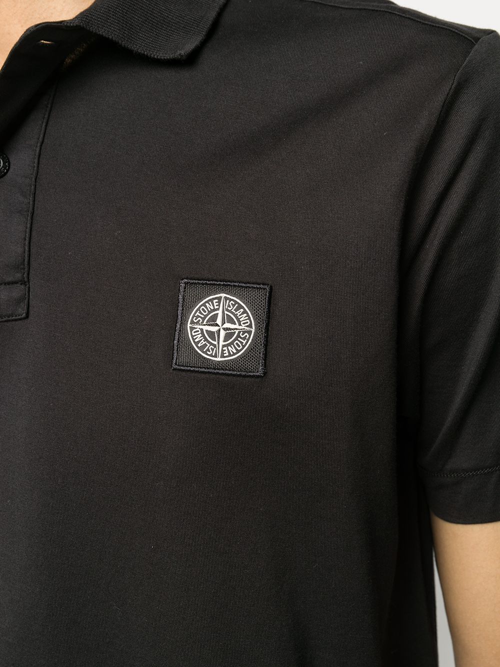 фото Stone island рубашка поло с короткими рукавами