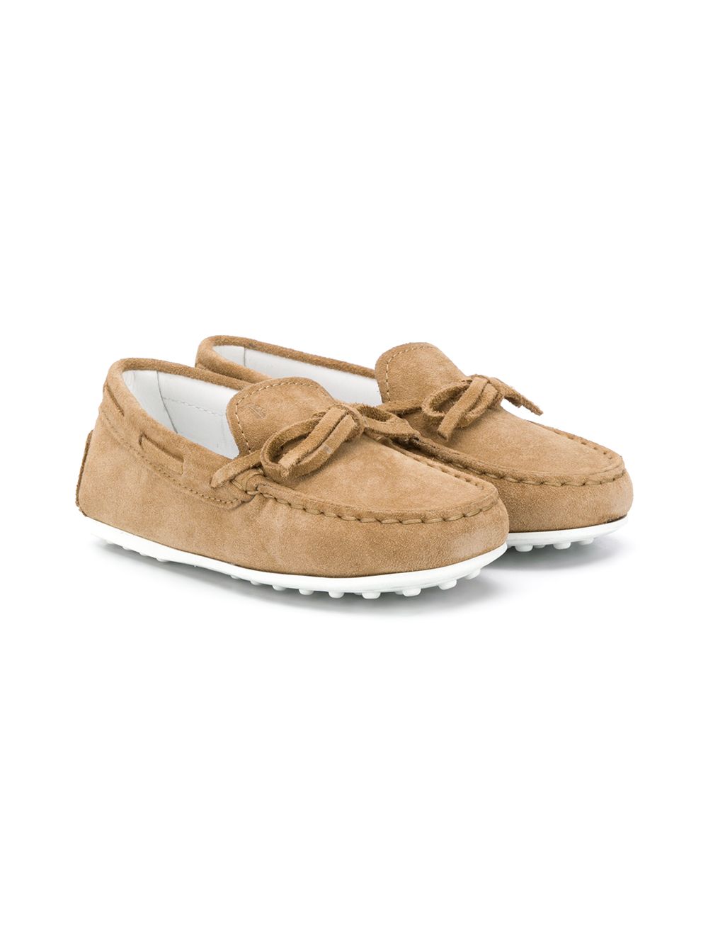 фото Tod's kids bow-detail loafers