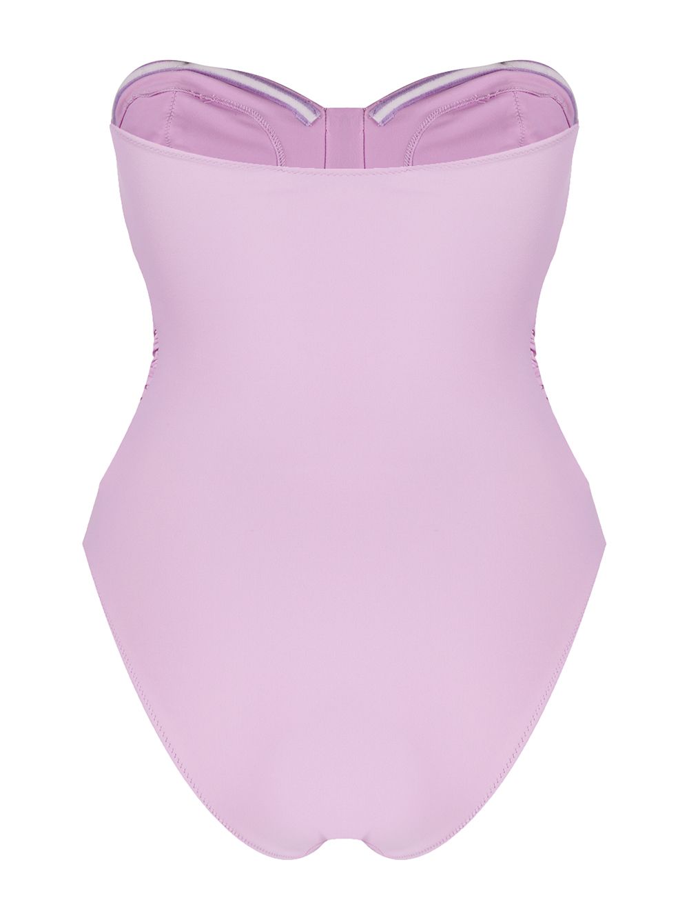 фото Amen ruched strapless swimsuit