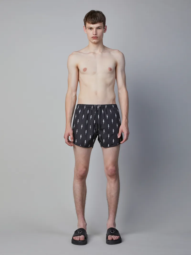 All Over Thunderbolt Swim Shorts NeilBarrett