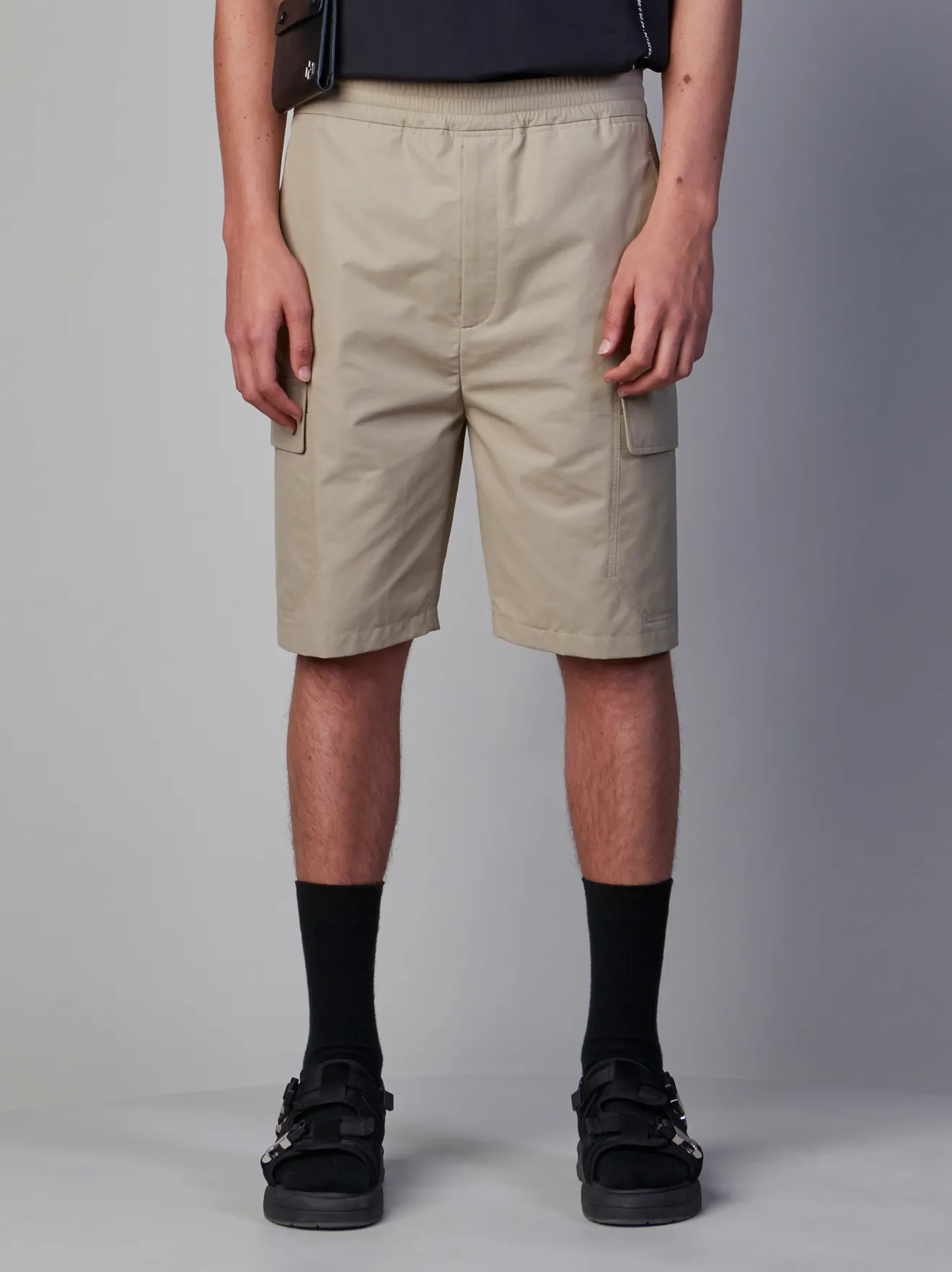 Elastic Waistband Cotton \u0026 Nylon Cargo 