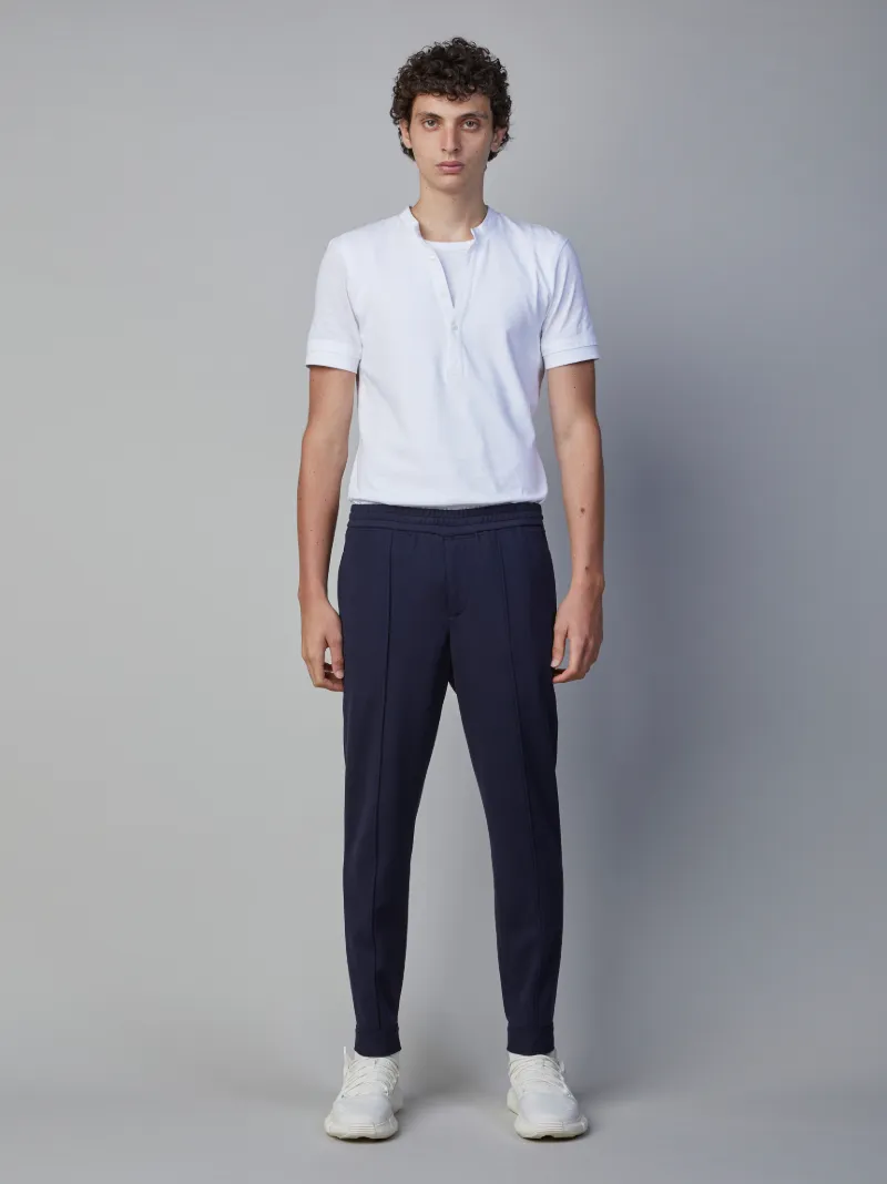 Pantaloni con Elastico in Vita e Zip Posteriore Fondogamba Neilbarrett