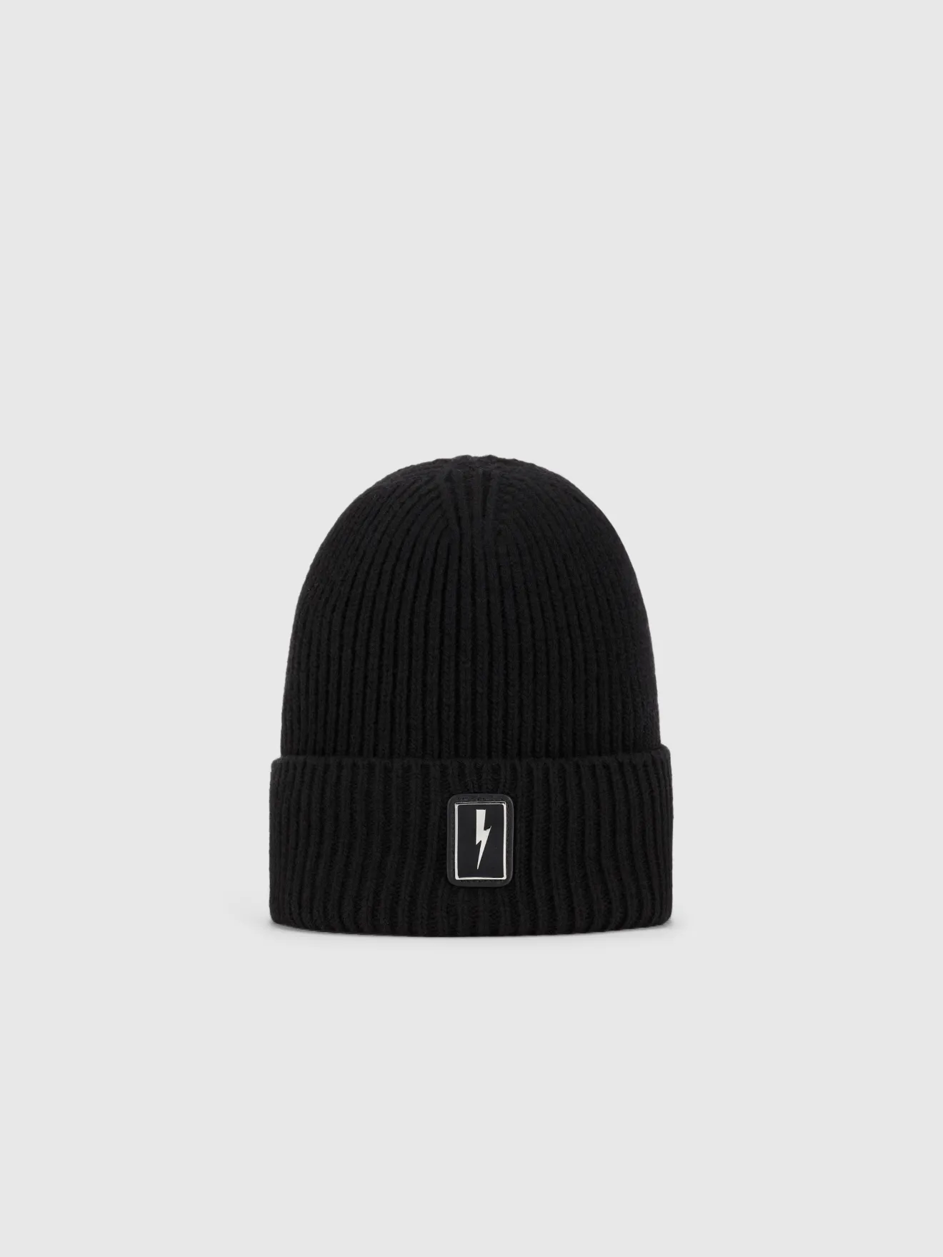 Bolt Badge Wool Beanie - NeilBarrett.com
