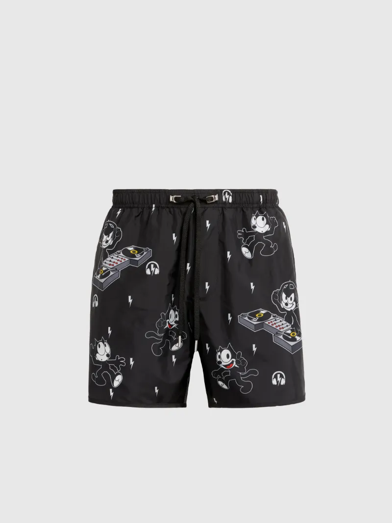 Cat on sale swim shorts