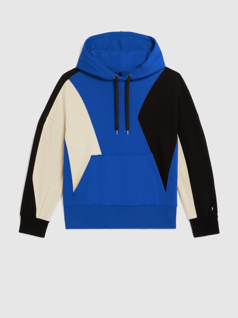 Tri hotsell colour hoodie