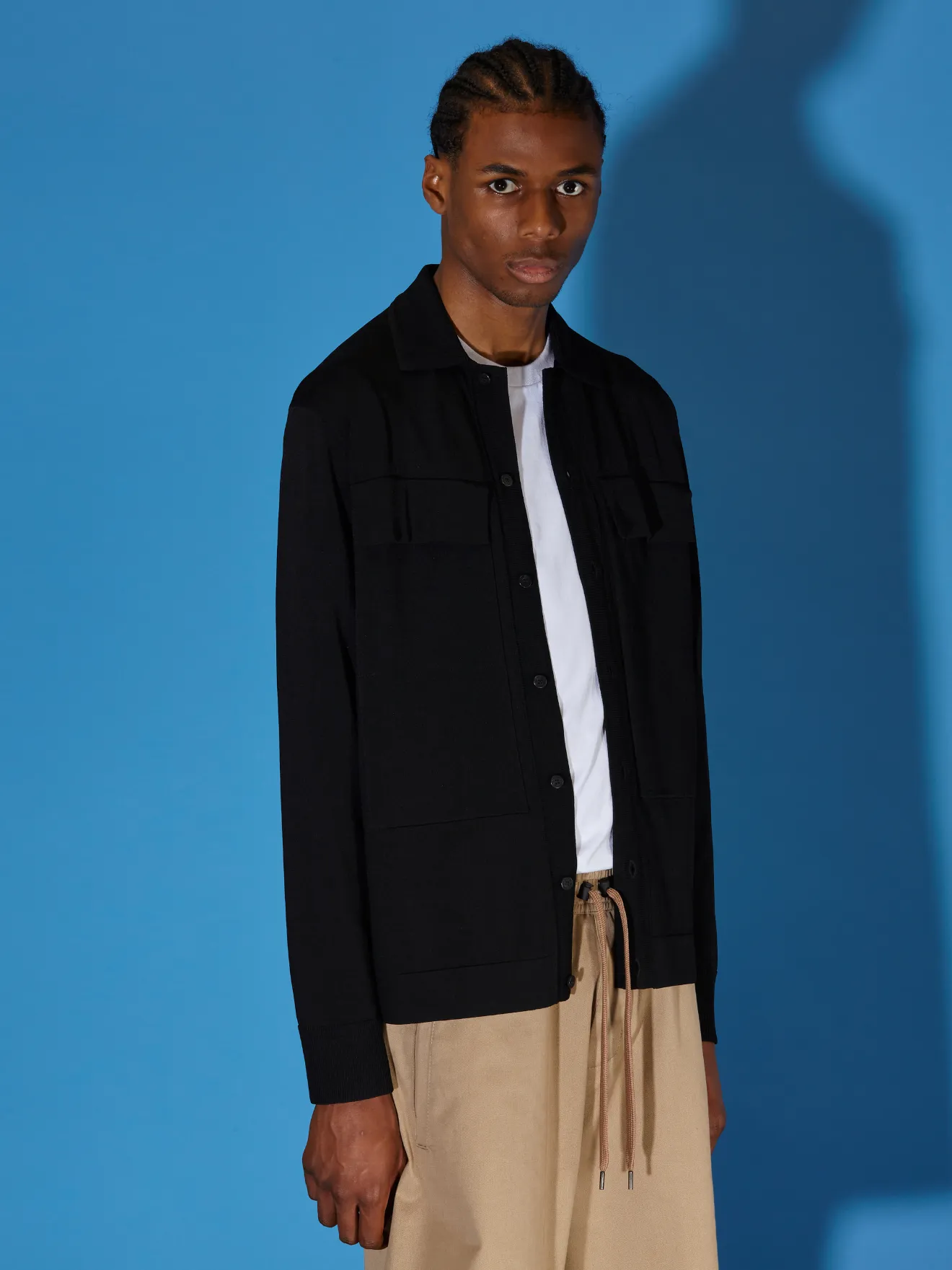 Travel Hybrid Shirt-Cardigan 