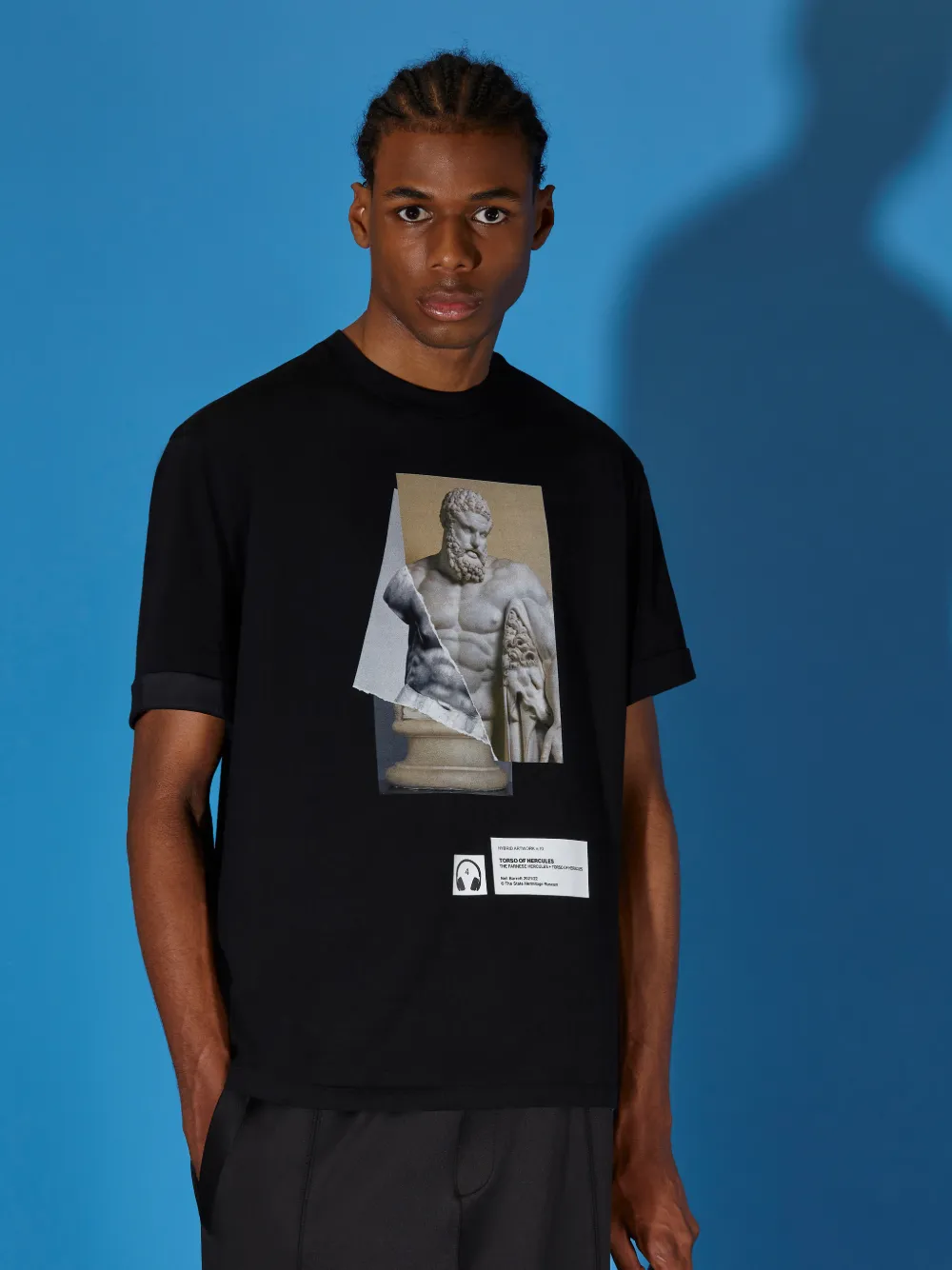 Neil Barrett 自由の女神プリント長袖シャツ NEILBARRETT SHIRT