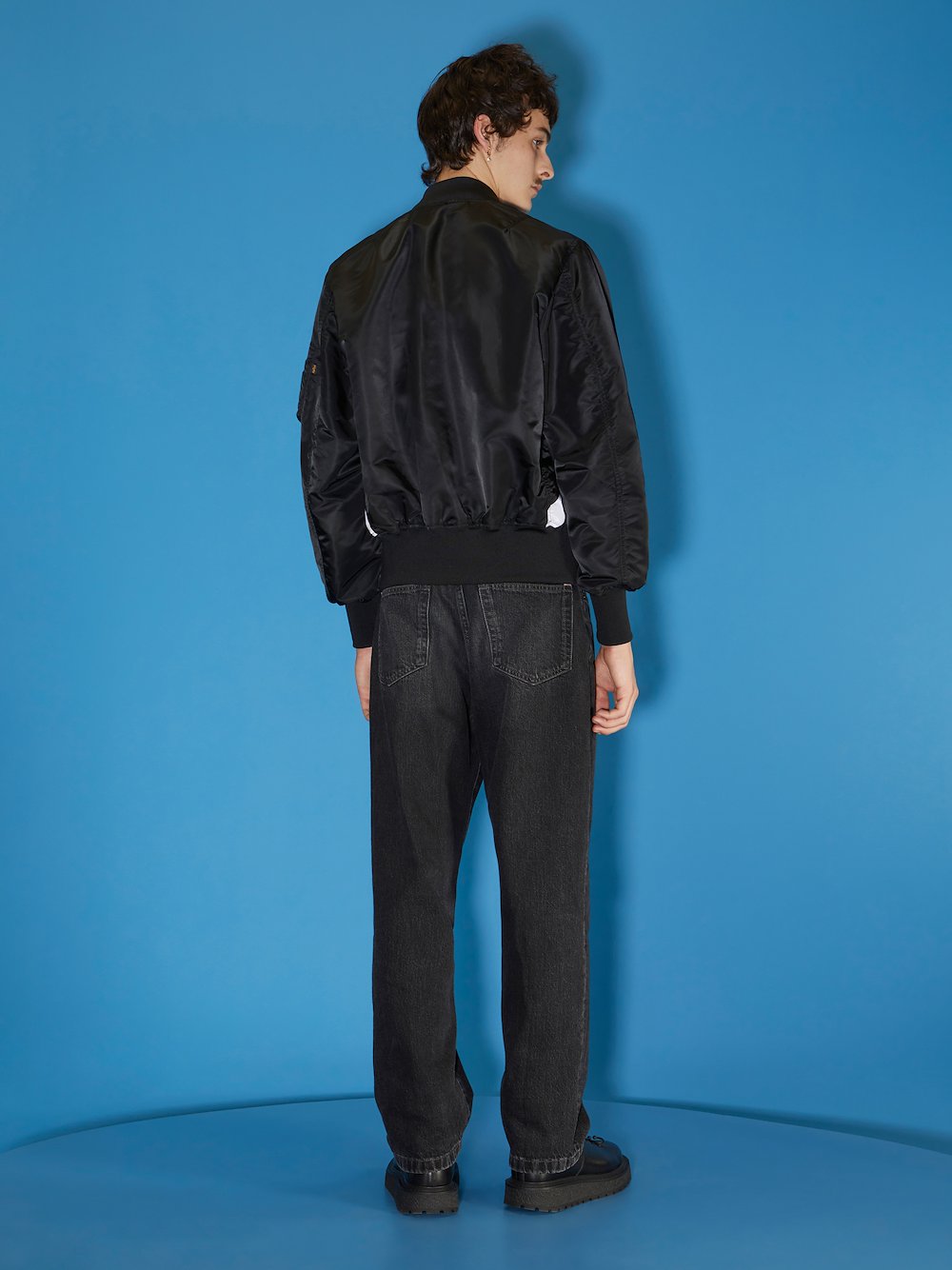 Alpha Industries X Neil Barrett Reversible Modernist Bomber Jacket 