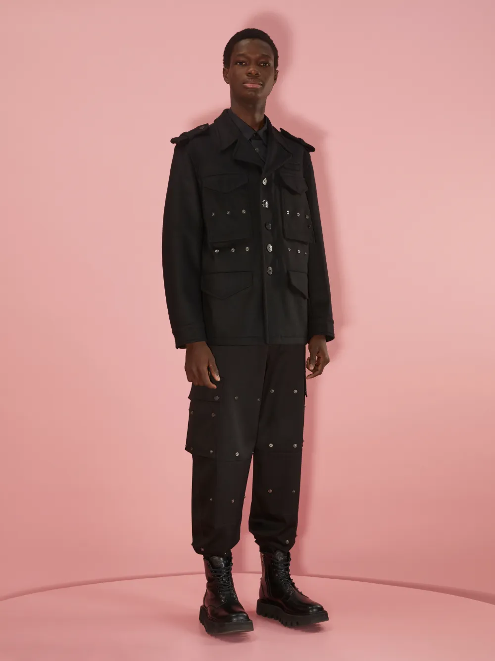 Oversized Military-Pocket Field Jacket | NeilBarrett.com