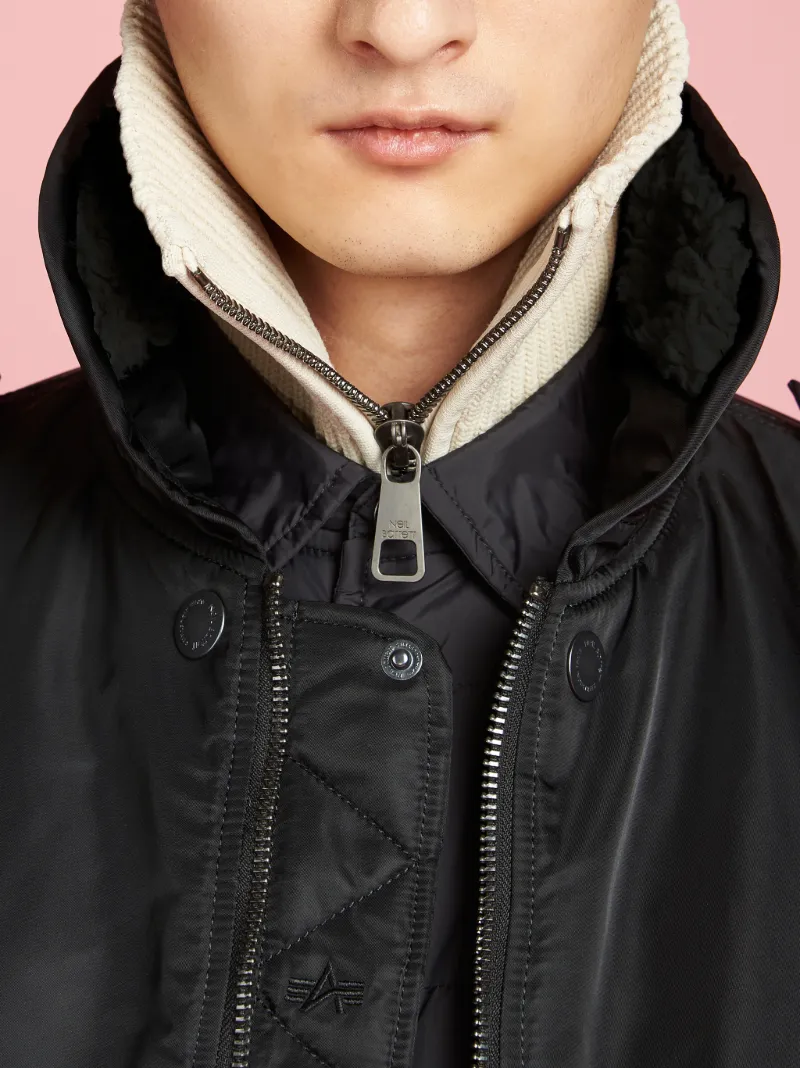 Alpha Industries X Neil Barrett Ma-1 Hybrid Parka Alpha Industries X Neil Barrett Ma-1 Hybrid Parka