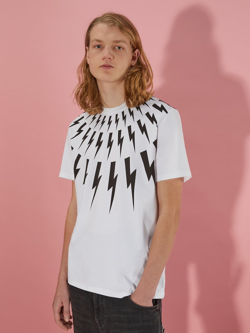 Fair Isle Thunderbolt T-Shirt