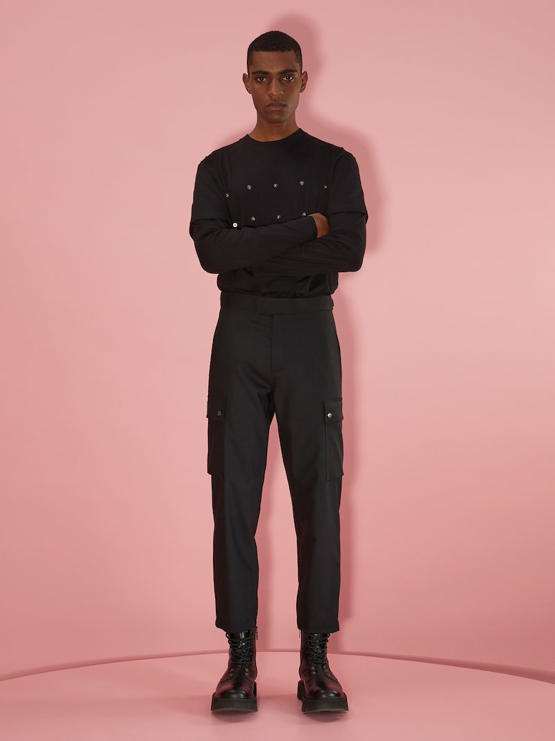 Skinny-Fit Cargo Trousers Regular Length