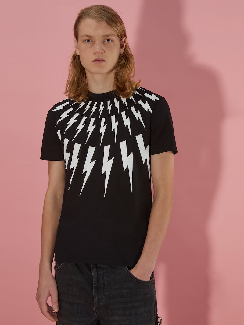 Fair Isle Thunderbolt T-Shirt
