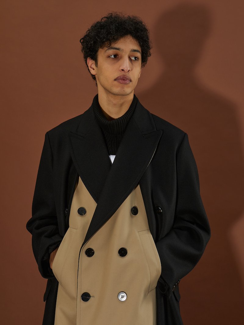 "Ready Styled" Double Layer Coat