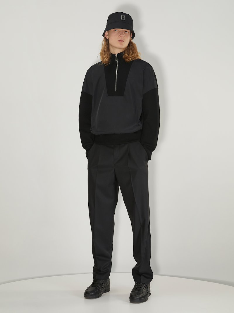 Hybrid Baggy Track Top