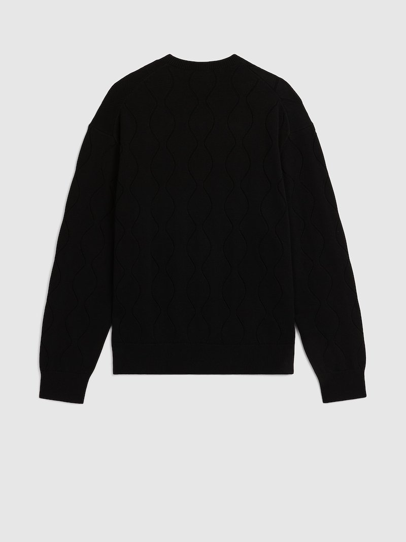 Triangle Neck Detail Sweater