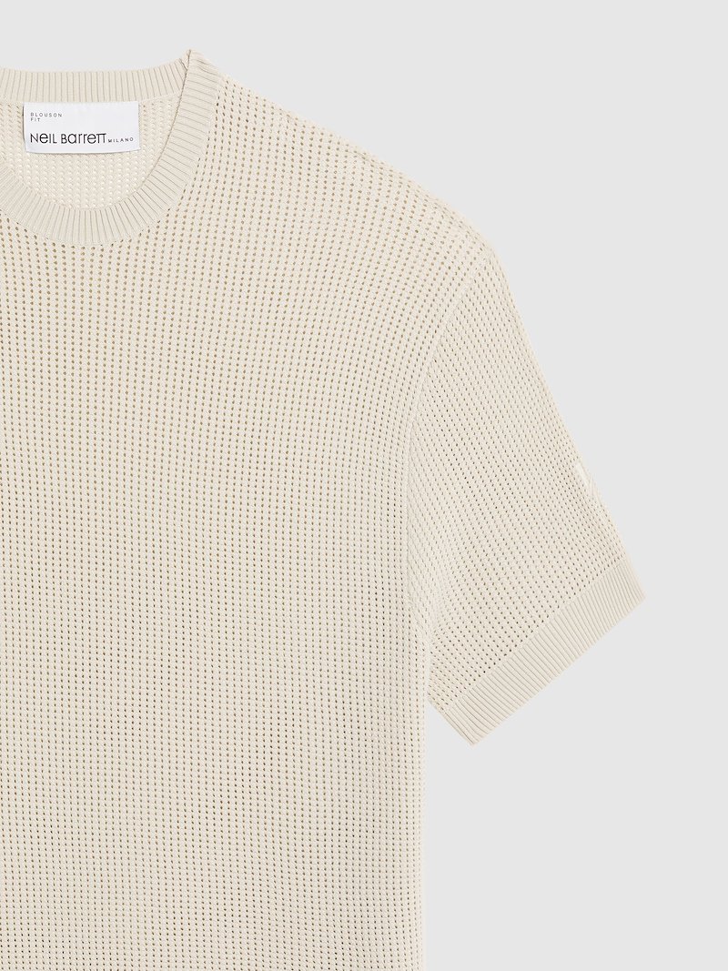 Textured Tecno Knit T-Shirt