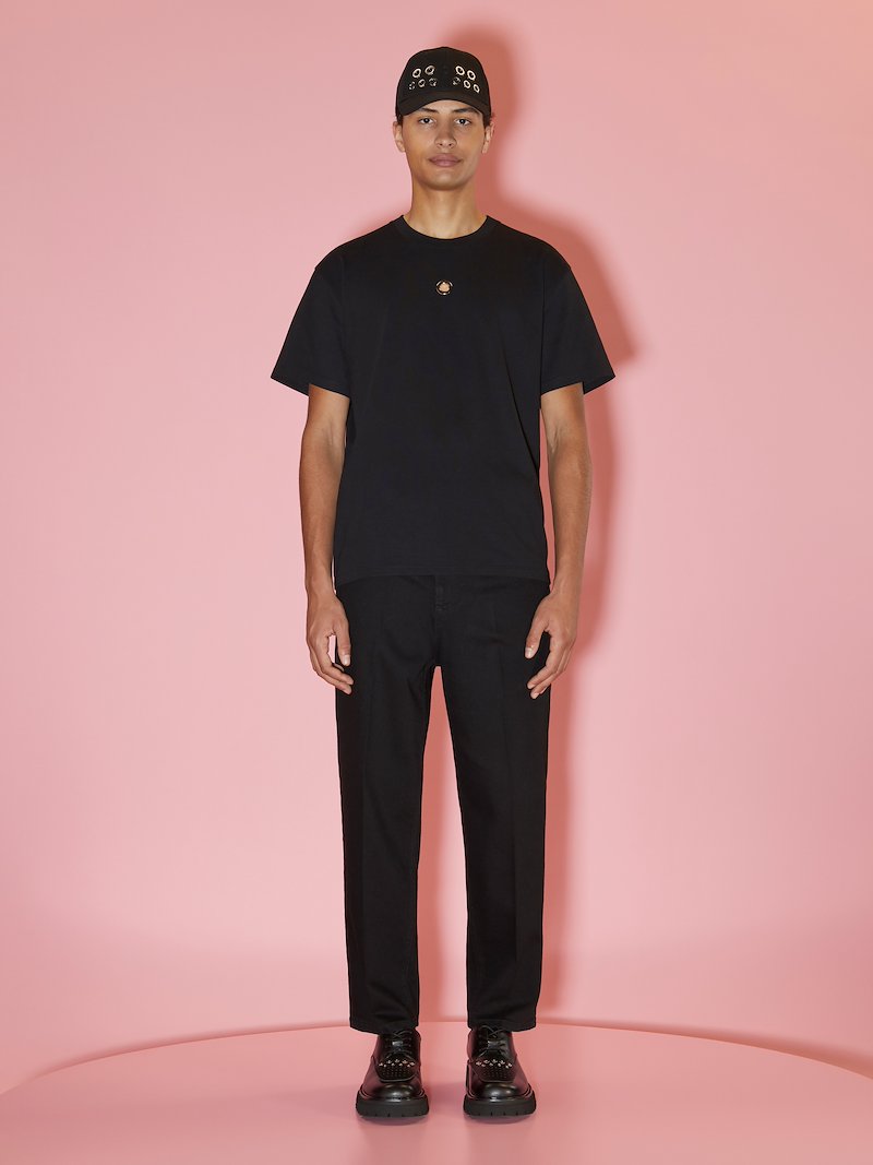 Macro Metal Eyelet T-Shirt