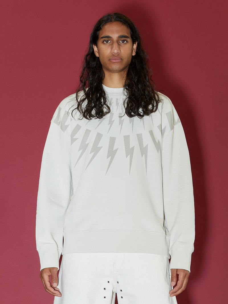 Fair Isle Thunderbolt Sweatshirt