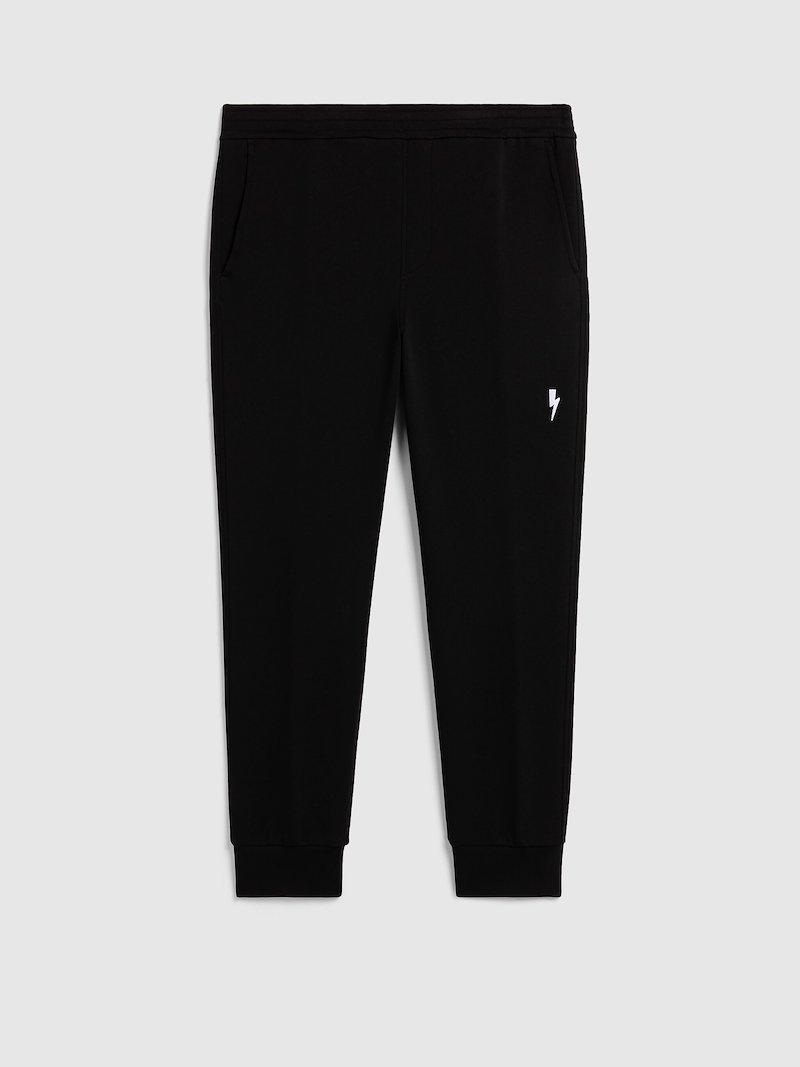 Thunderbolt Logo Skinny Low Rise Sweatpants