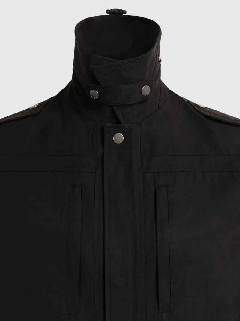 Mens black hot sale field jacket