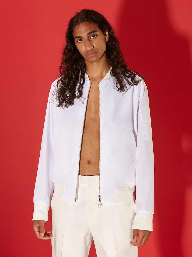 Hybrid Bomber Shirt