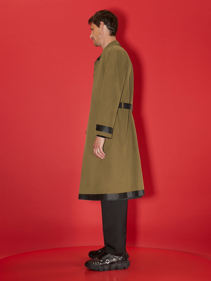 Minimalist Reversible Trench