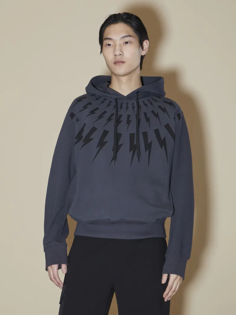 Neil barrett thunderbolt hoodie sale