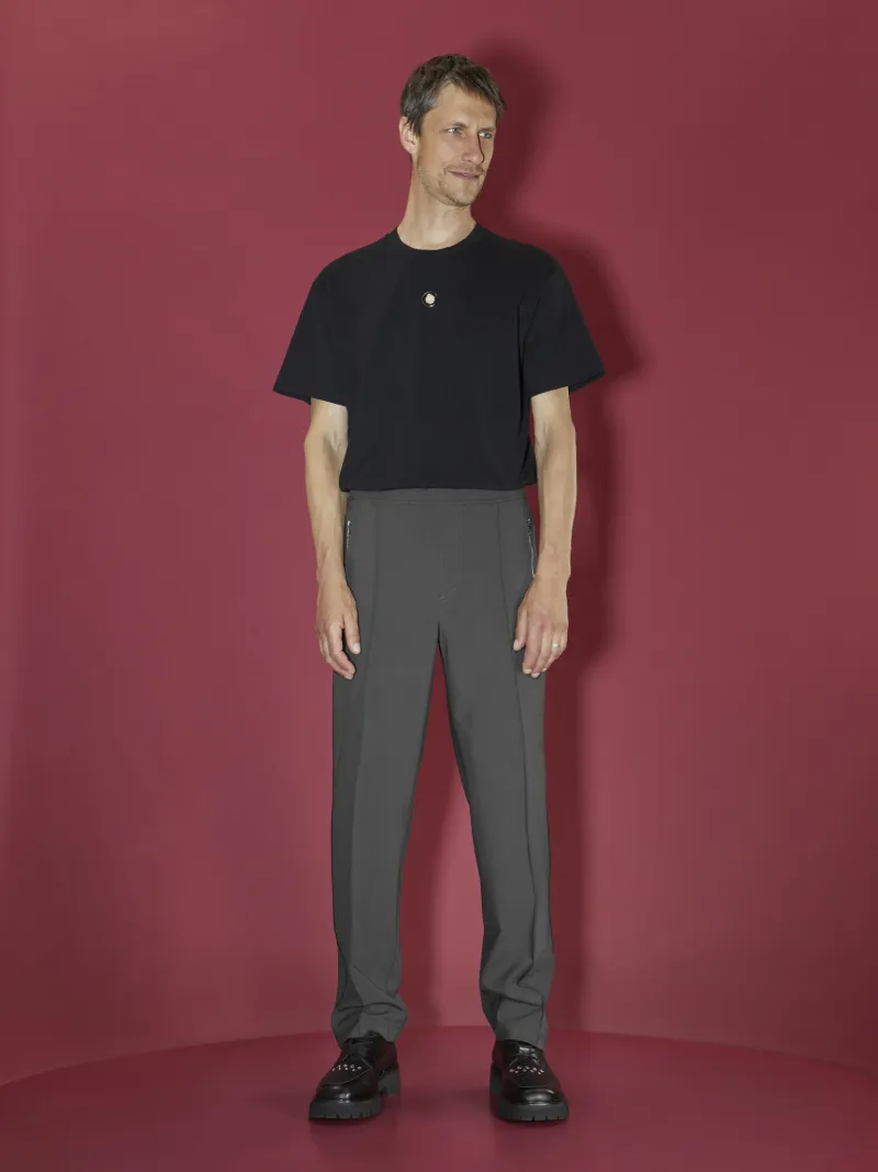 Pressed Crease Tailored Track Pants NeilBarrett