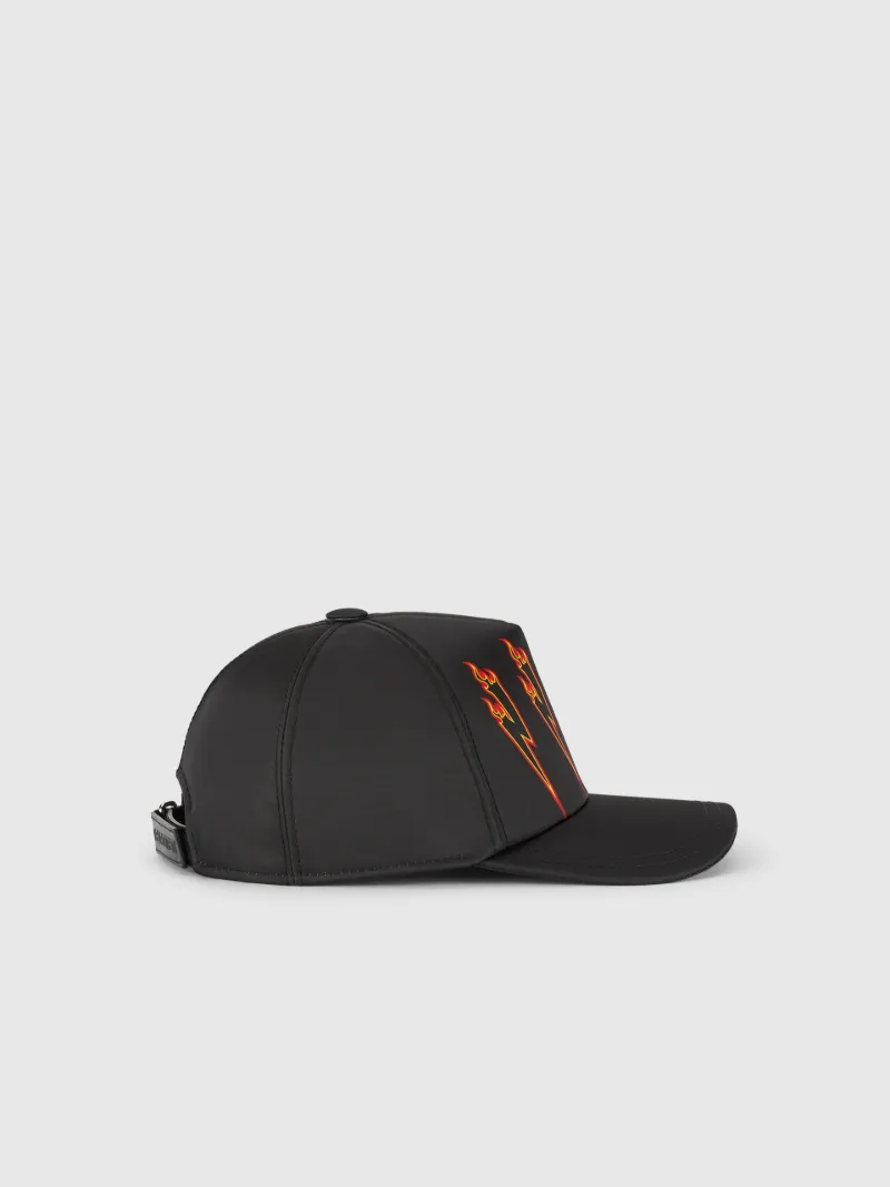 Bolt On Fire Baseball Cap - NeilBarrett.com
