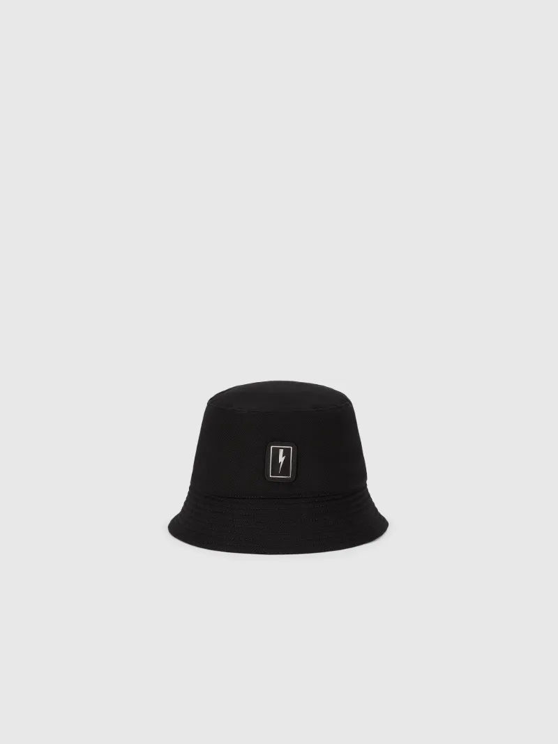 Cappello Pescatore In Cotone Con Targhetta In Smalto - Neilbarrett.com