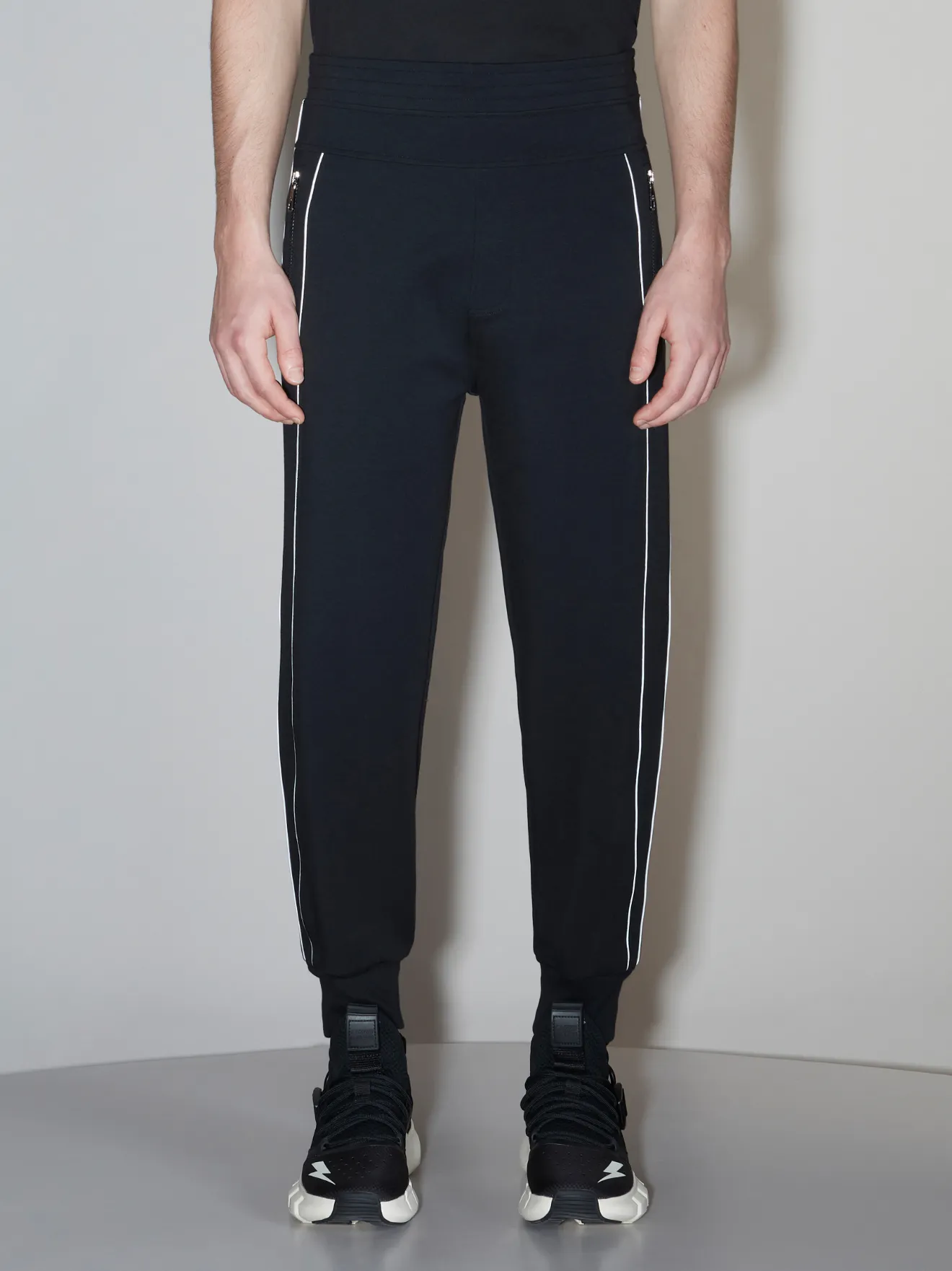Contrast-Stripe Sweatpants 