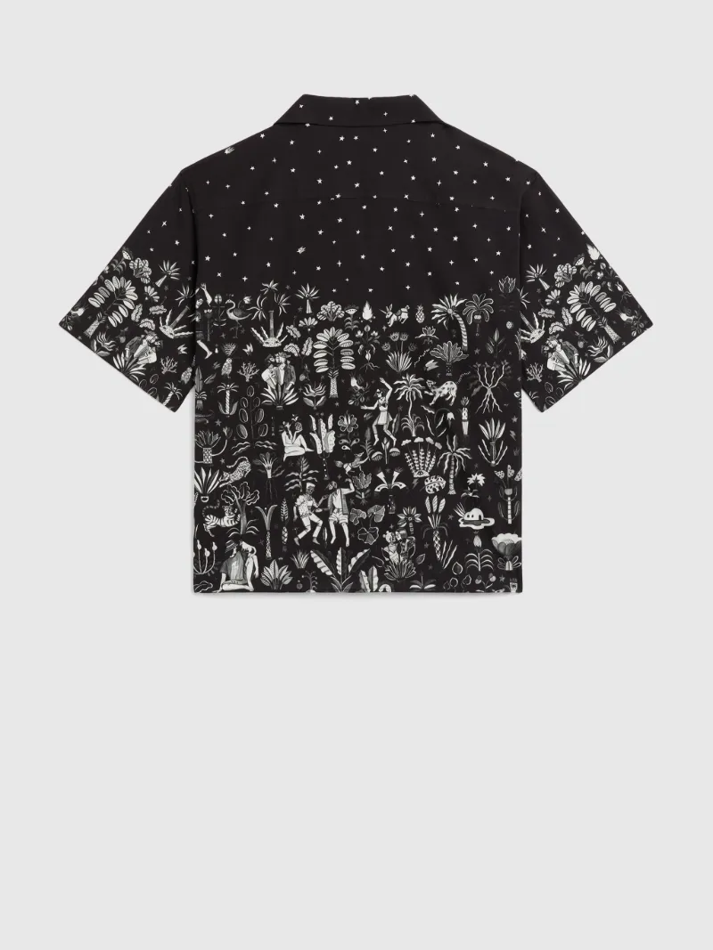 Dancing In The Moonlight Bowling Shirt 