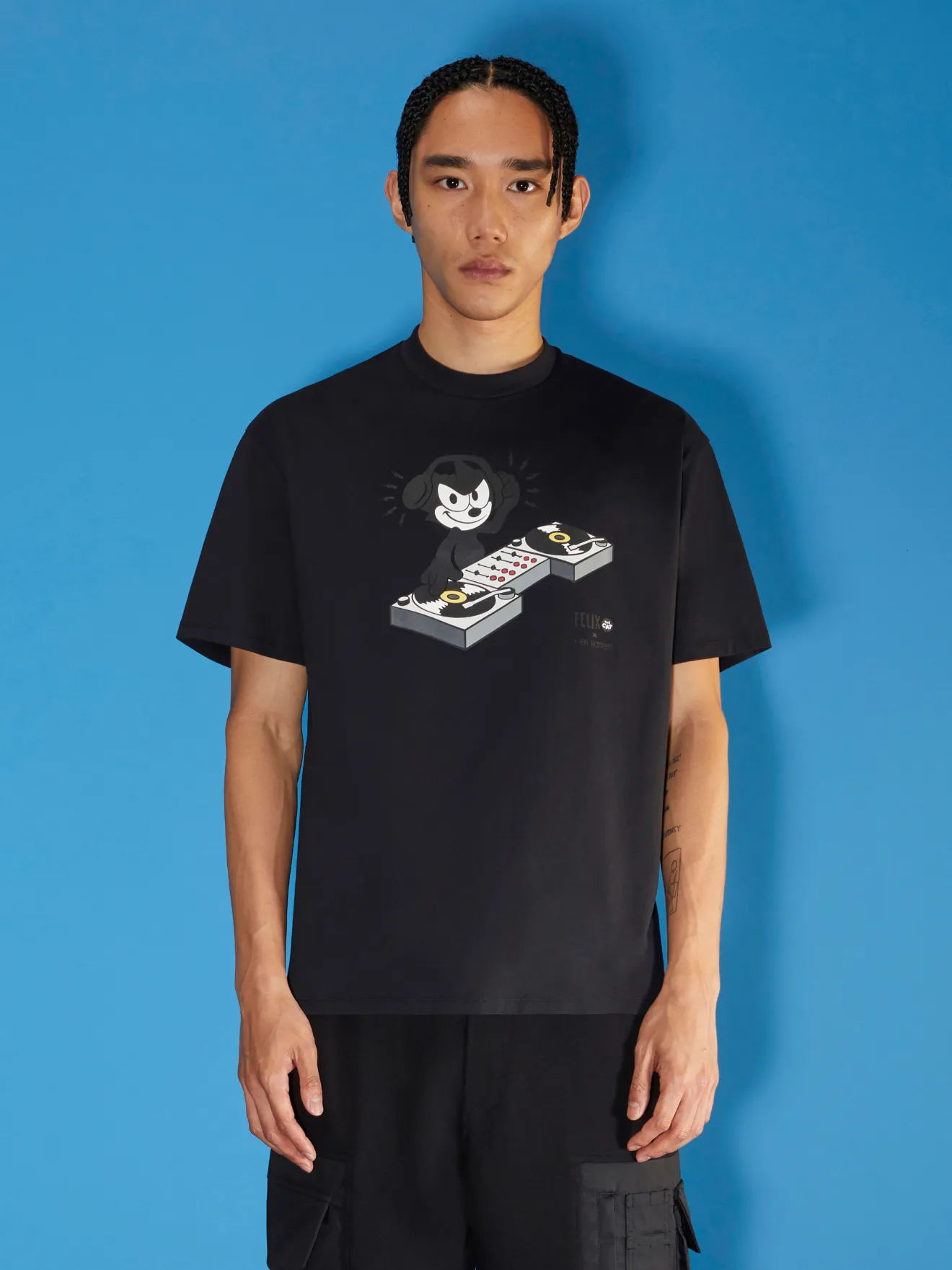 DJ Felix The Cat T-Shirt | NeilBarrett.com