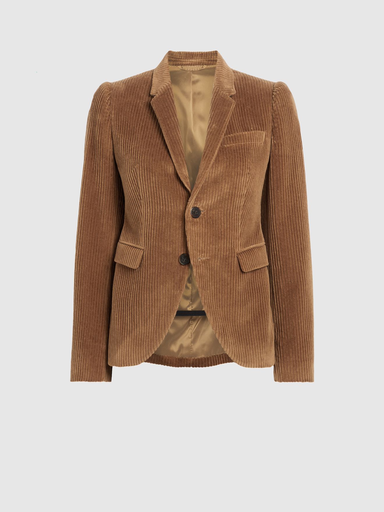 camel corduroy blazer womens