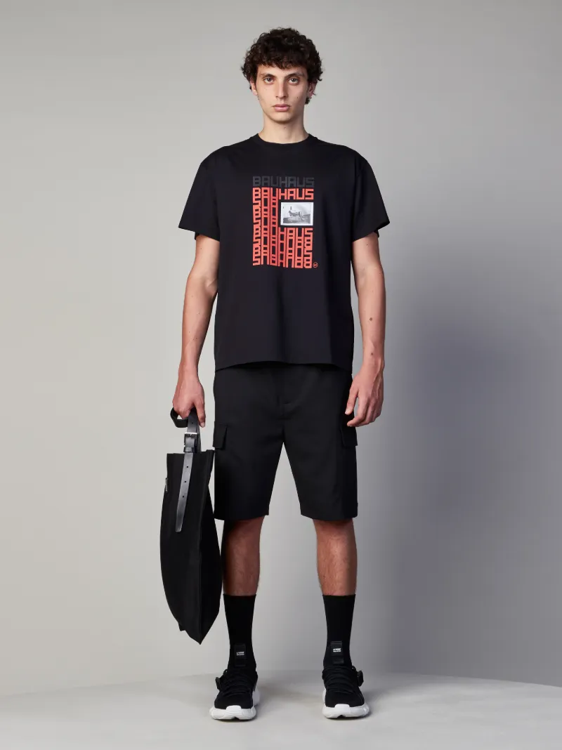 elastic band cargo shorts