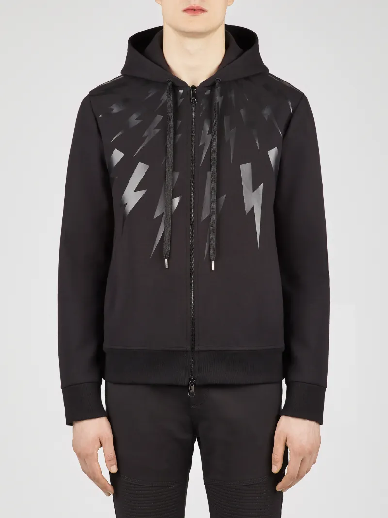 neil barrett thunderbolt hoodie