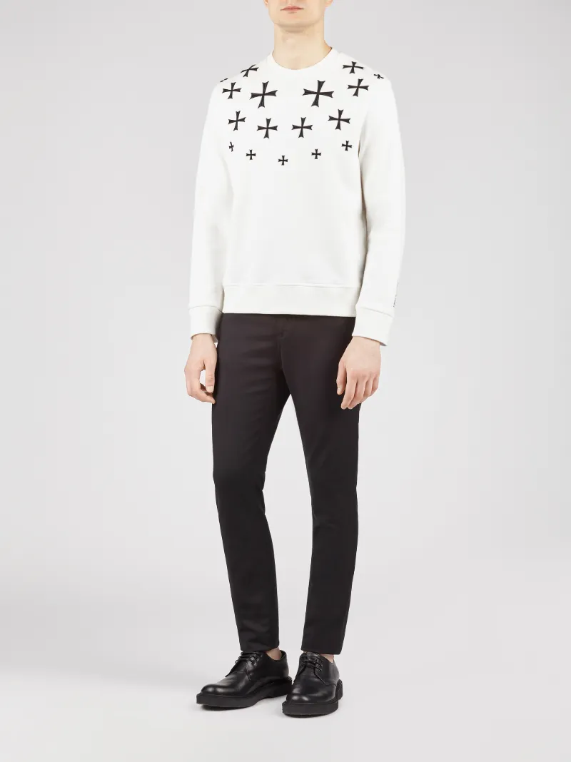 Neil Barrett Military Star Sweatshirt 2024 investments.diamonds