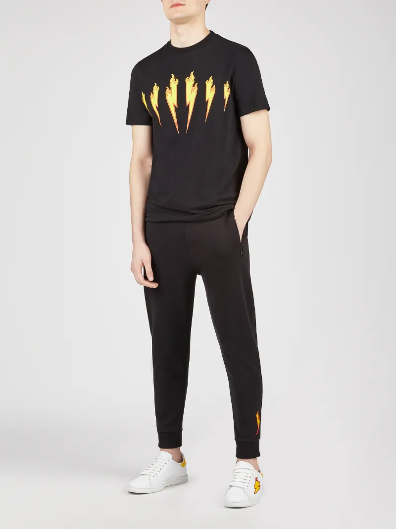 neil barrett fire bolt t shirt