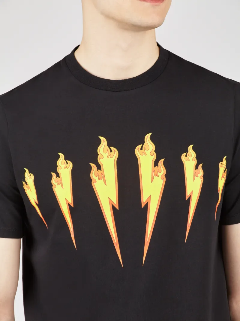 neil barrett fire bolt t shirt