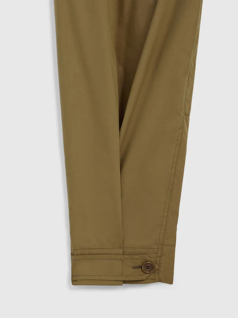 high waisted parachute pants