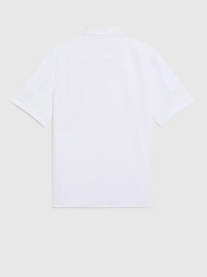 Hybrid Cotton Short Sleeve Shirt With 